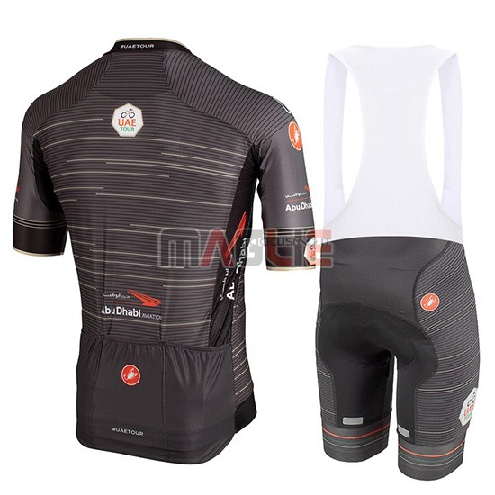 Maglia Castelli UAE Tour Manica Corta 2019 Grigio